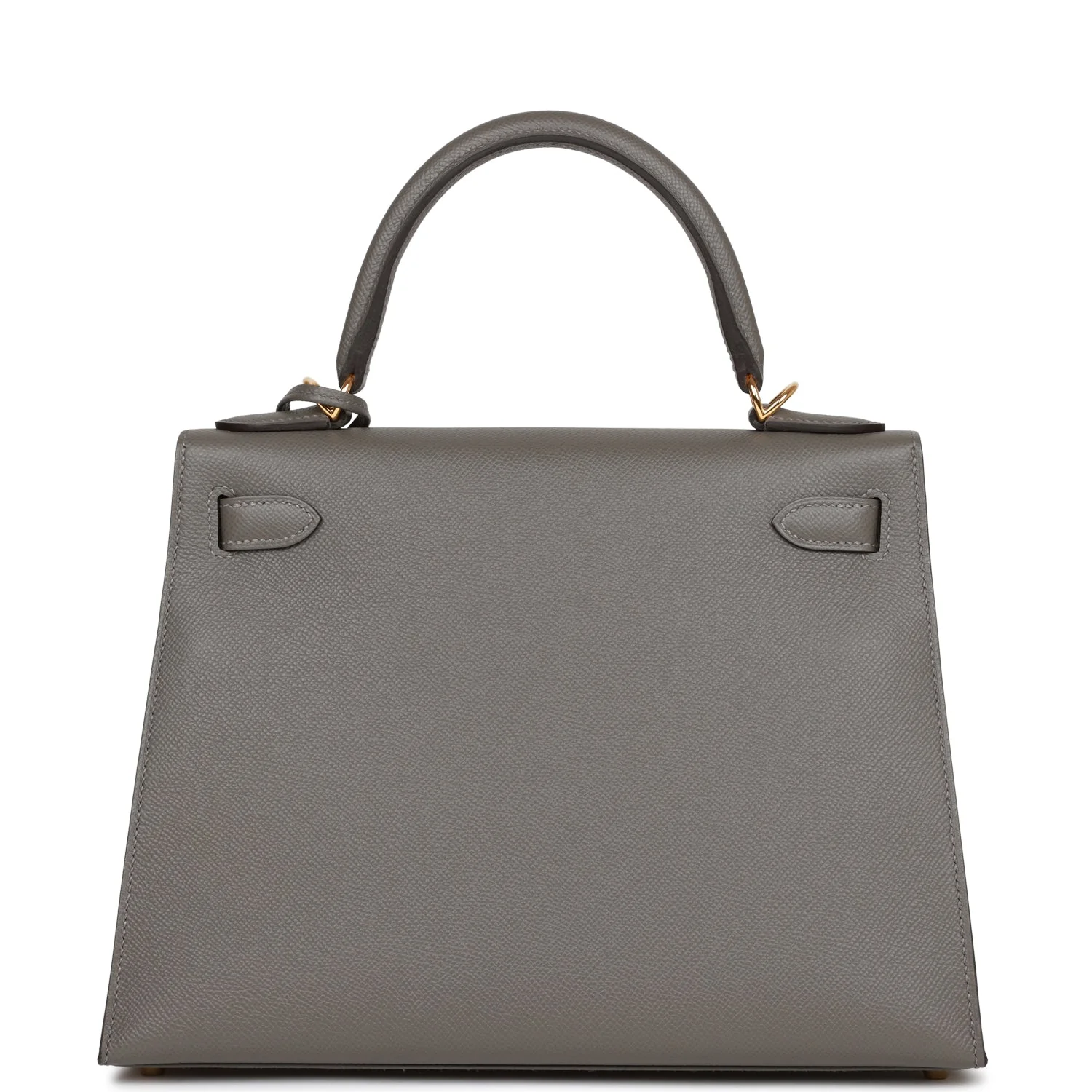 Replicate Hermes Kelly Sellier 28 Gris Meyer Epsom Gold Hardware(1:1 replica)