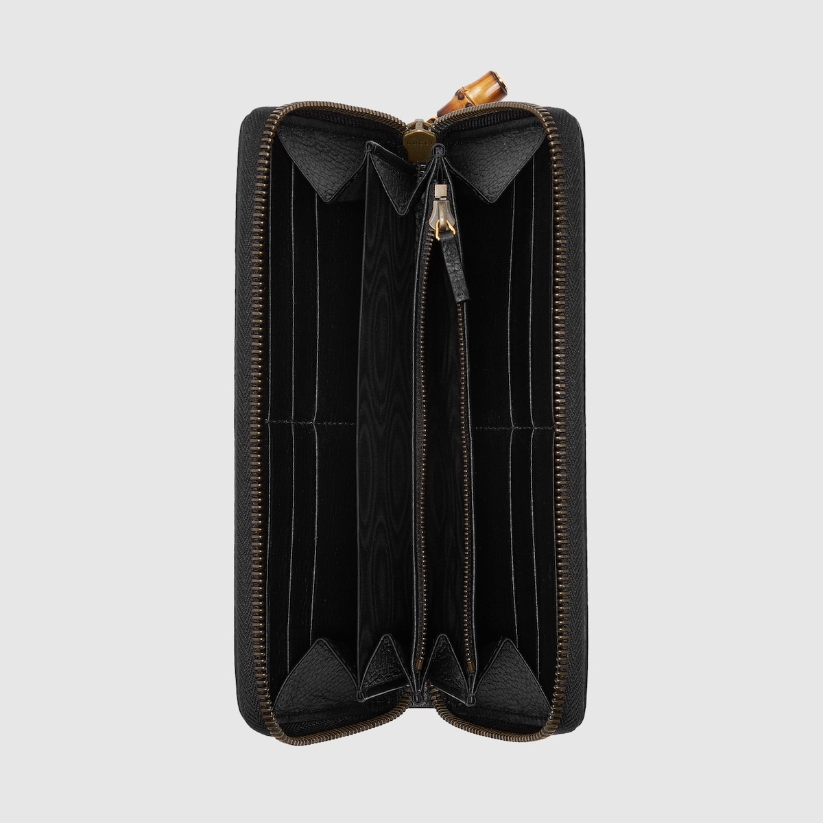 Replicate Zip Around Wallet With Bamboo(1:1 replica)