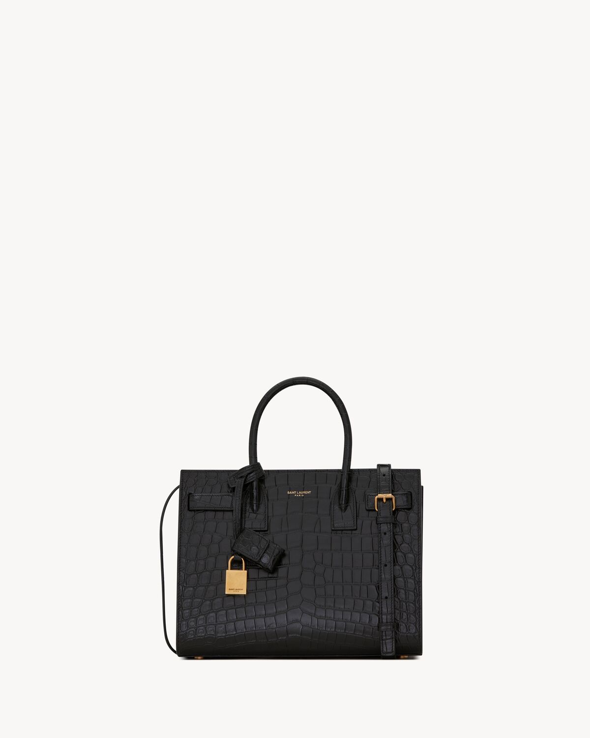 Replicate YSL Sac De Jour In Crocodile Embossed Leather   Baby(1:1 replica)