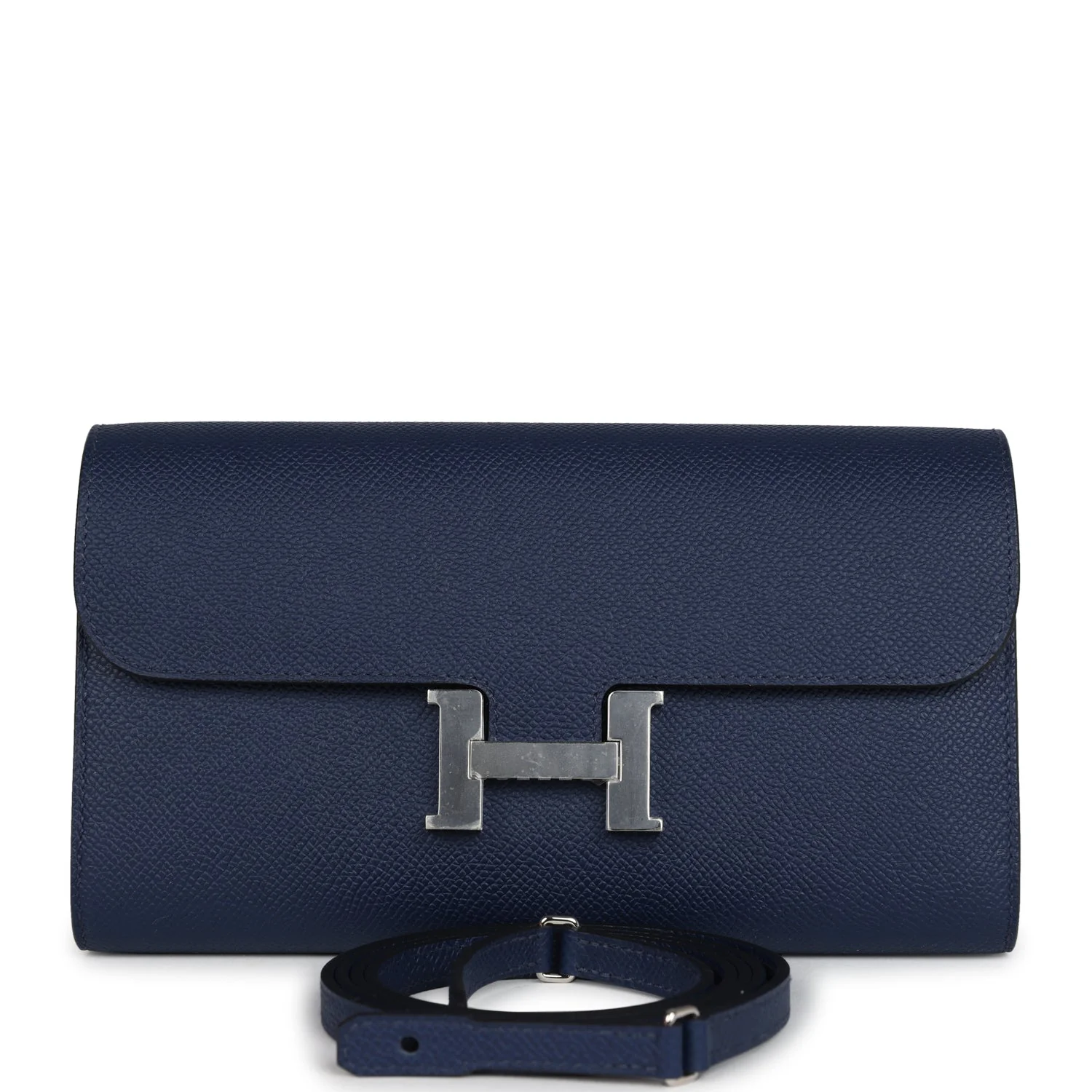 Replicate Hermes Constance Wallet To Go Bleu Navy Epsom Palladium Hardware(1:1 replica)