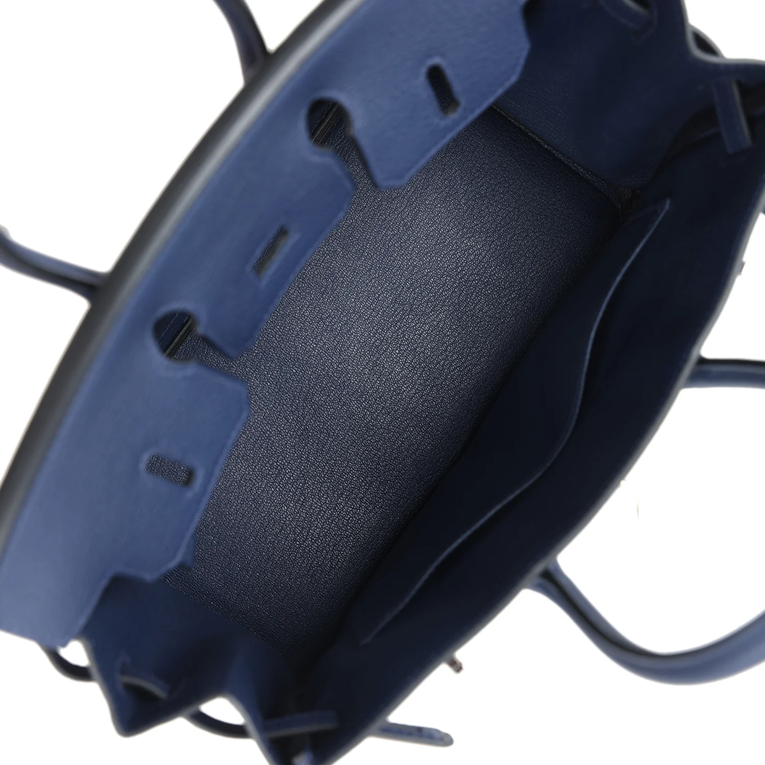 Replicate Hermes Birkin 25 Bleu Saphir Togo Palladium Hardware(1:1 replica)