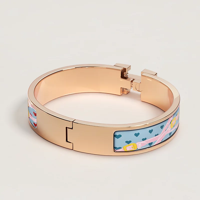 Replicate Clic H Love Heart Gorgeous Bridle Bracelet(1:1 replica)