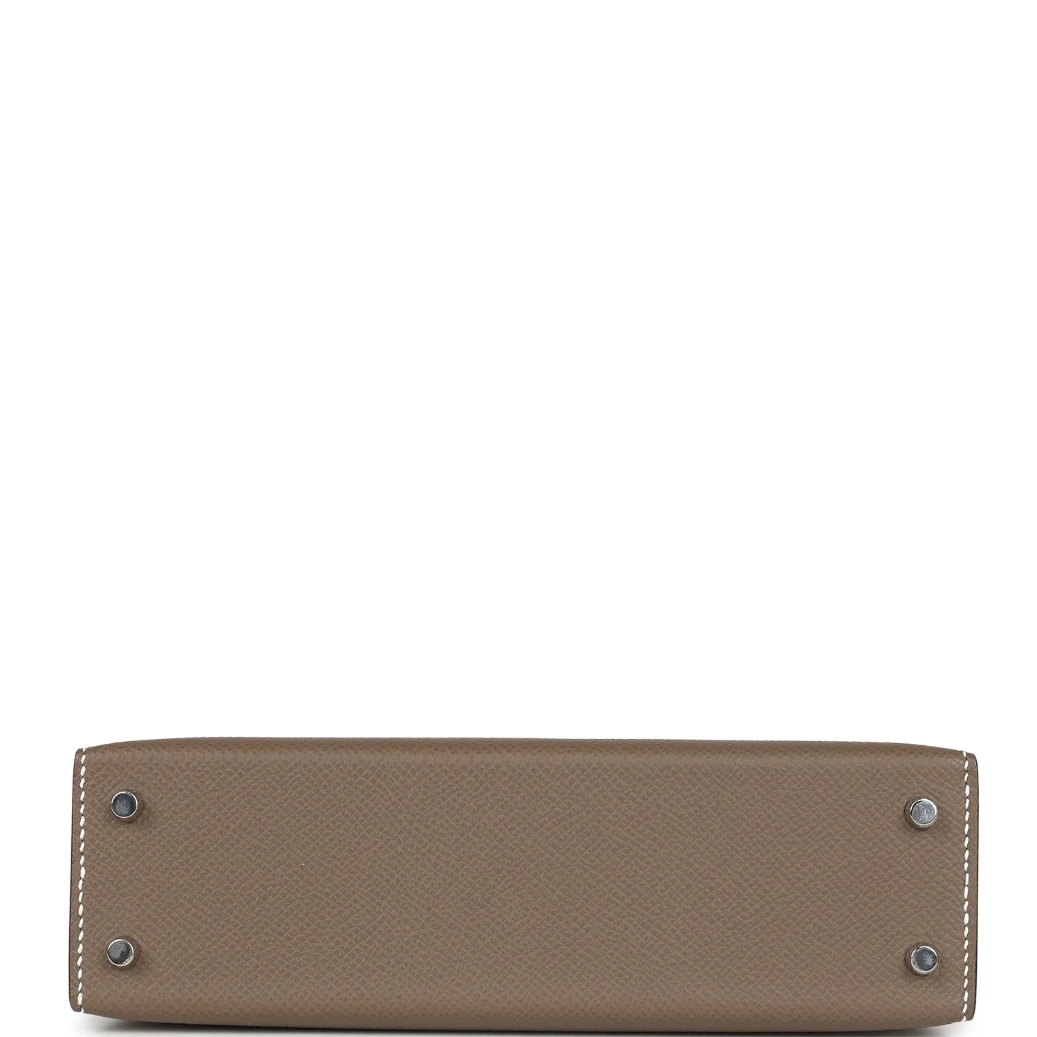 Replicate Hermes Kelly Sellier 20 Etoupe Epsom Palladium Hardware(1:1 replica)