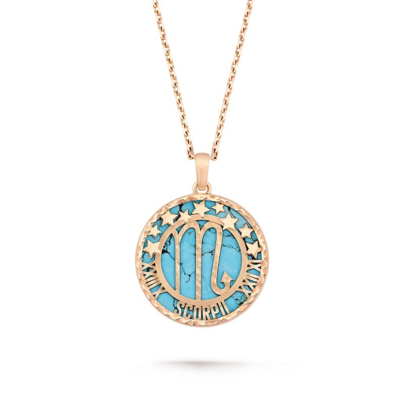 Replicate Zodiaque long necklace Scorpii (Scorpio)(1:1 replica)