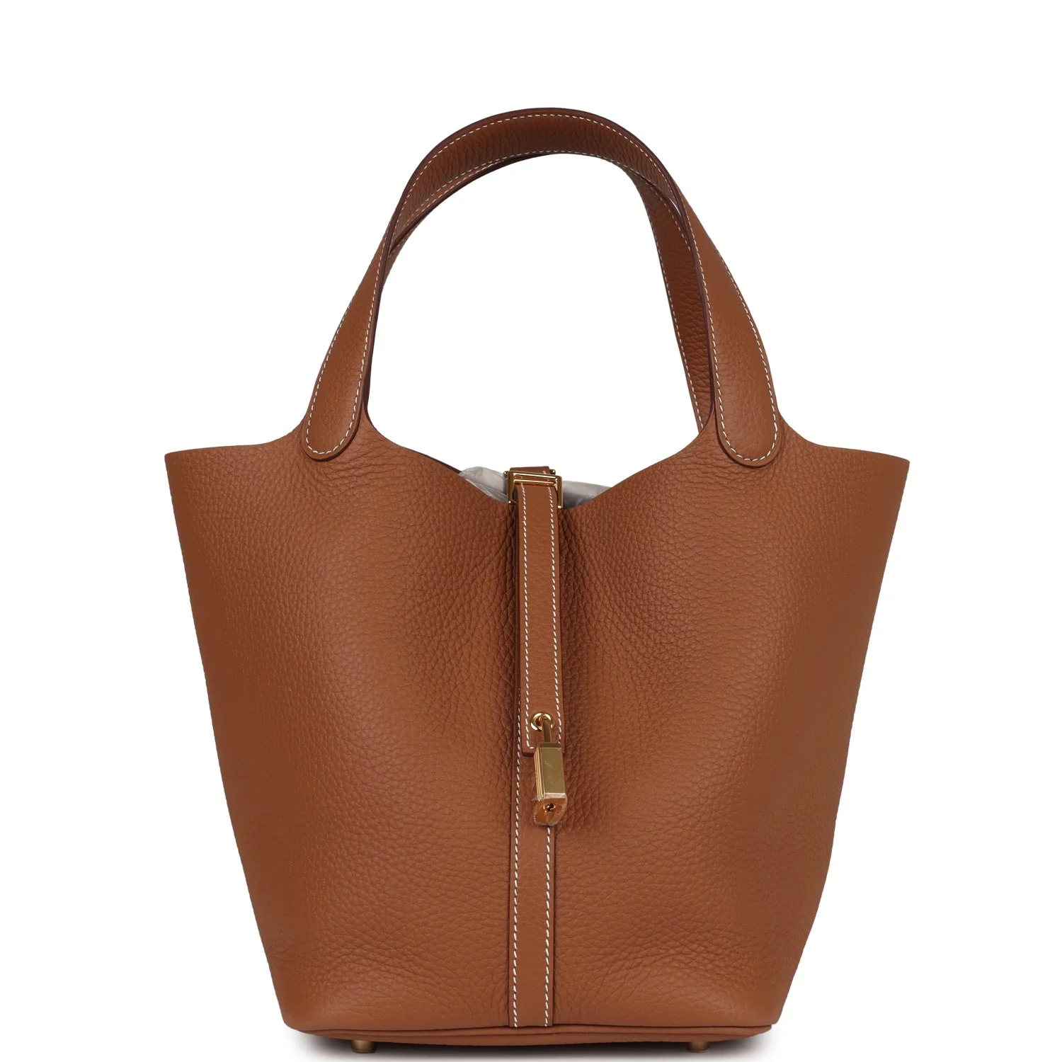 Replicate Hermes Picotin Lock 22 Gold Clemence Gold Hardware(1:1 replica)