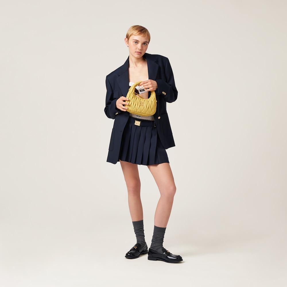 Replicate Wander matelassé nappa leather hobo bag(1:1 replica)