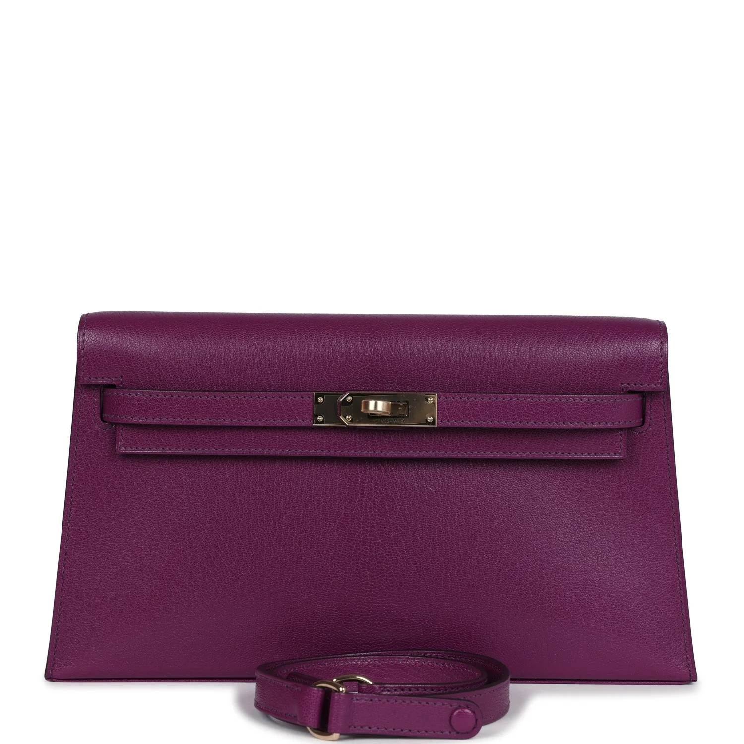 Replicate Hermes Kelly Elan Anemone Chevre Chamkila Permabrass Hardware(1:1 replica)