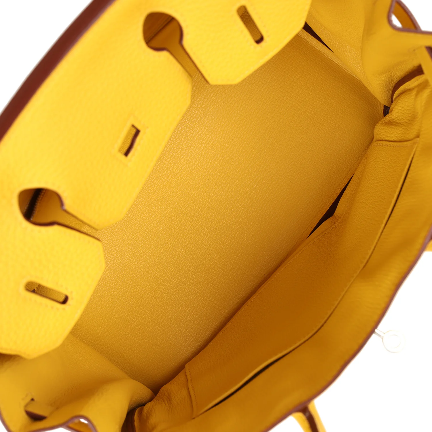 Replicate Hermes Birkin 30 Soleil Clemence Palladium Hardware(1:1 replica)