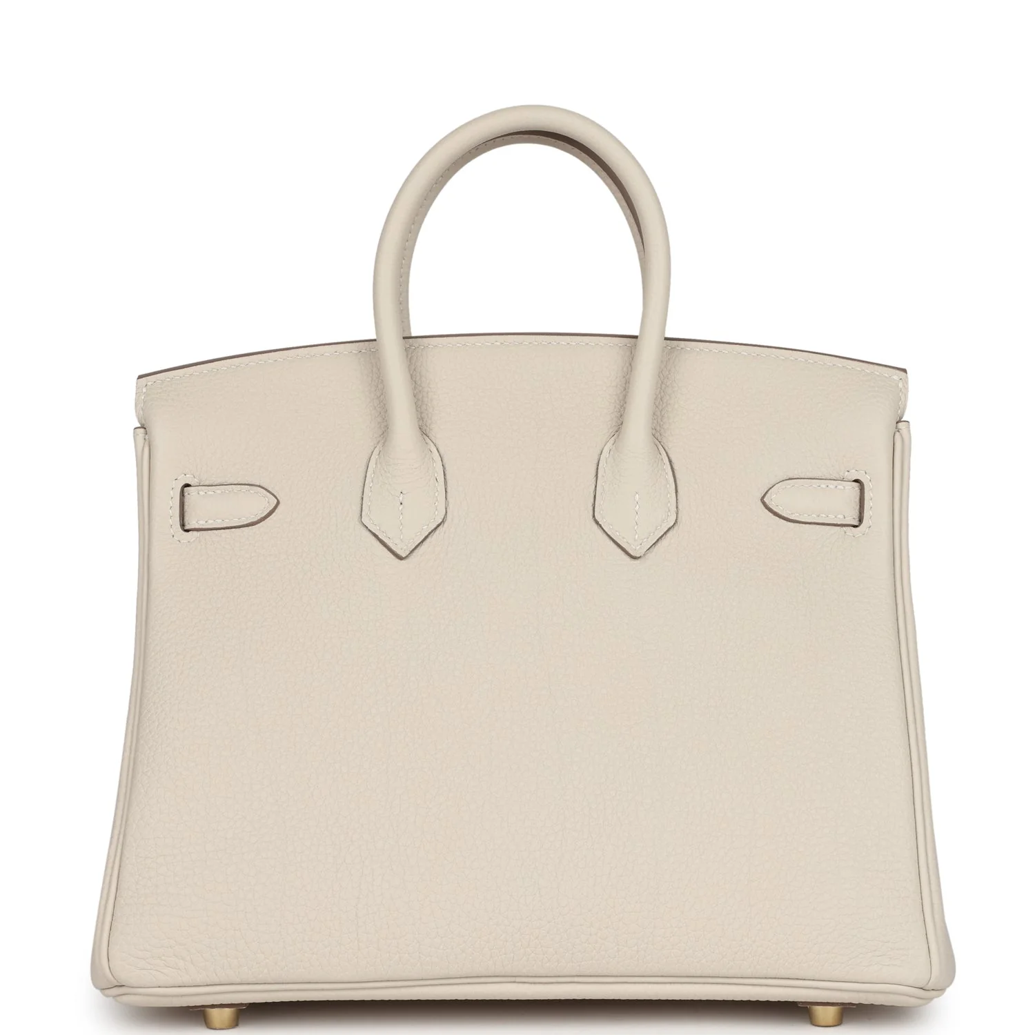 Replicate Hermes Birkin 25 Craie Togo Gold Hardware(1:1 replica)