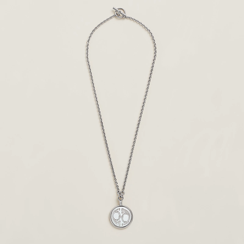 Replicate Medaille Bijou Deux Cors necklace, small model(1:1 replica)