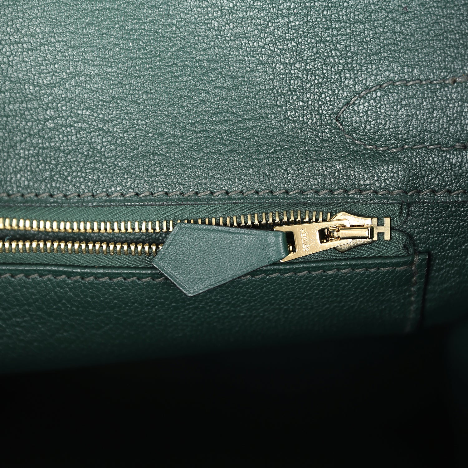 Replicate Hermes Birkin 30 Vert Tropical Jonathan Gold Hardware(1:1 replica)