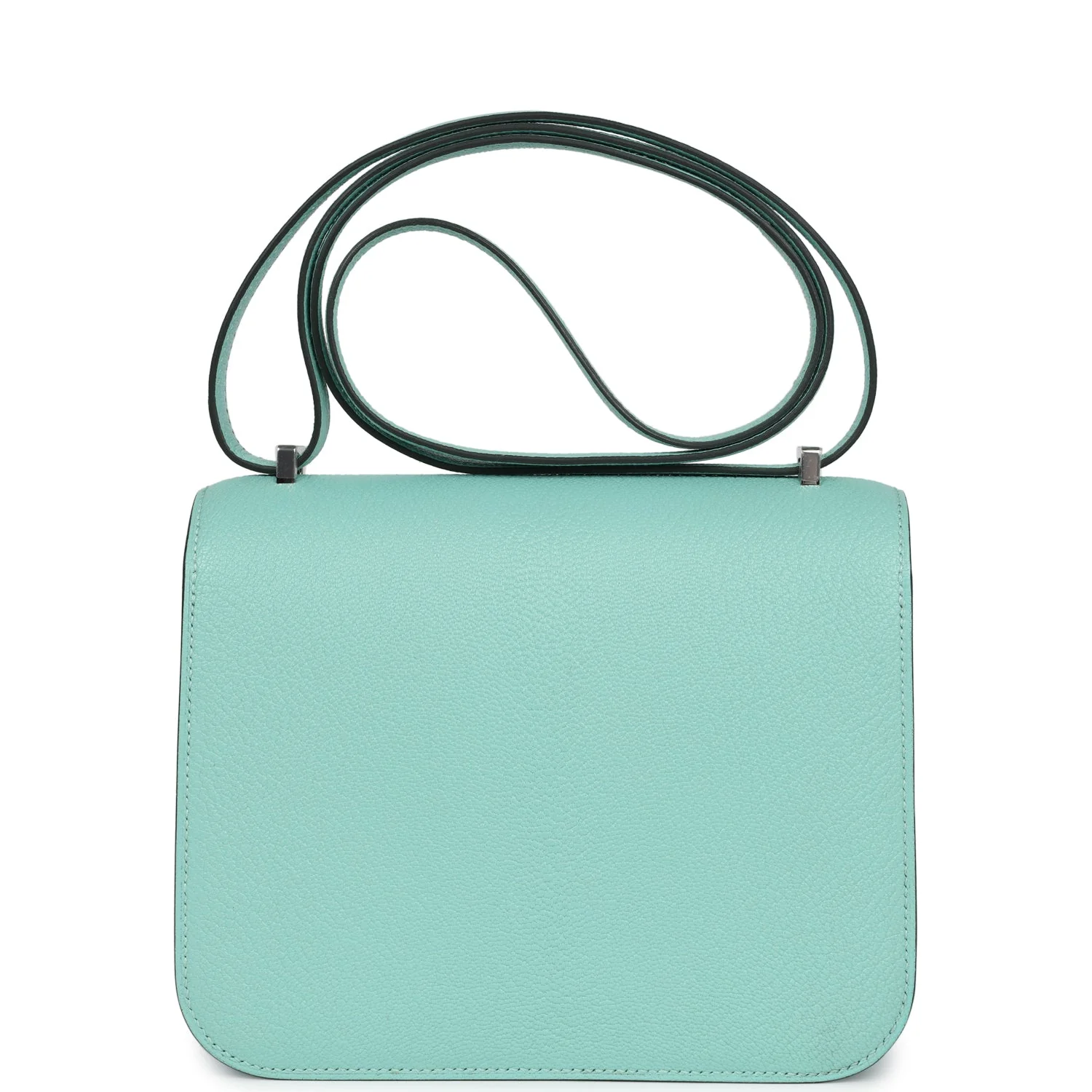Replicate Hermes Constance 18 Aqua Chevre Palladium Hardware(1:1 replica)