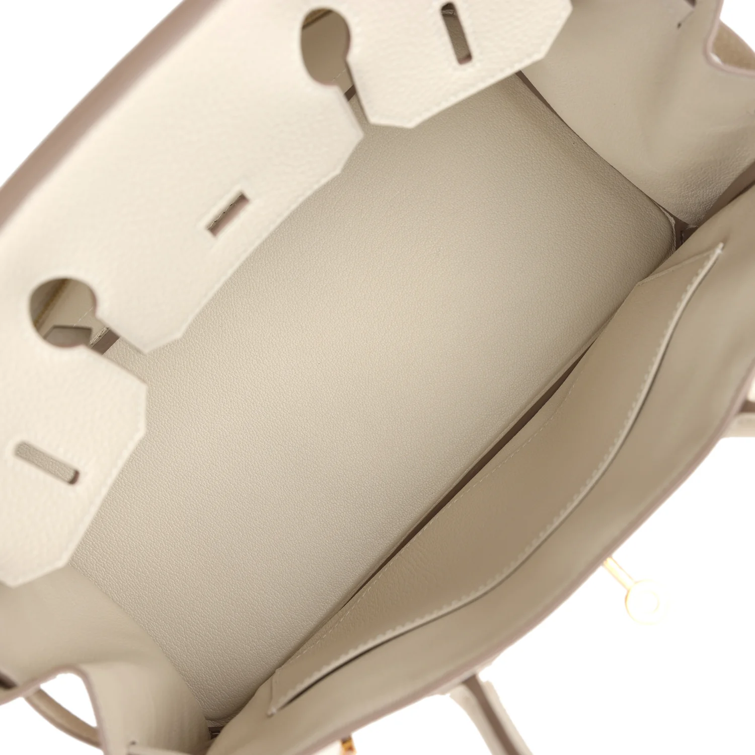 Replicate Hermes Birkin 30 Craie Togo Gold Hardware(1:1 replica)