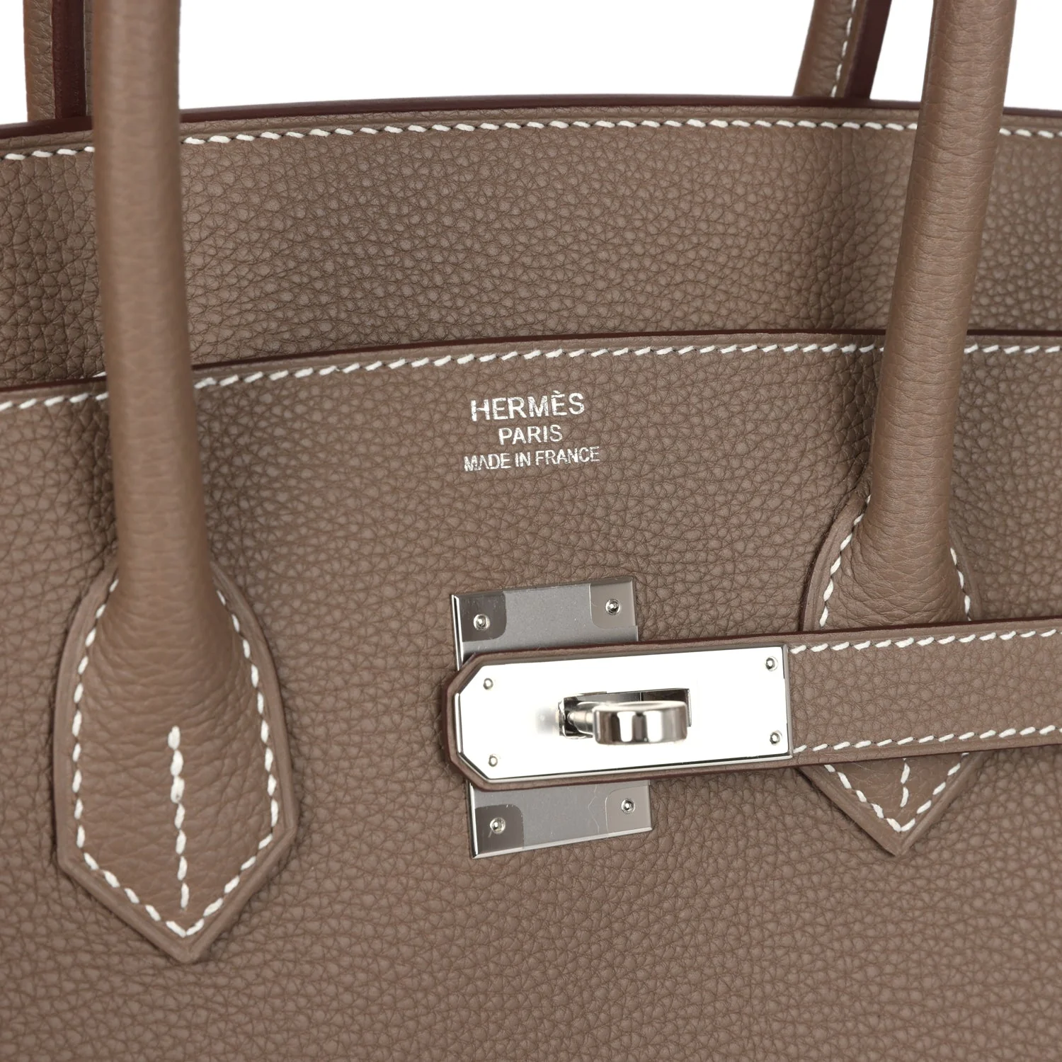 Replicate Hermes Birkin 35 Etoupe Togo Palladium Hardware(1:1 replica)