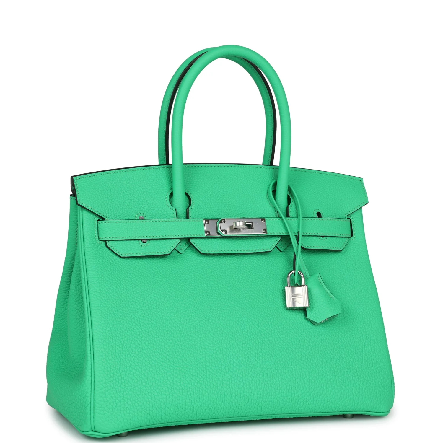 Replicate Hermes Birkin 30 Vert Comics Togo Palladium Hardware(1:1 replica)