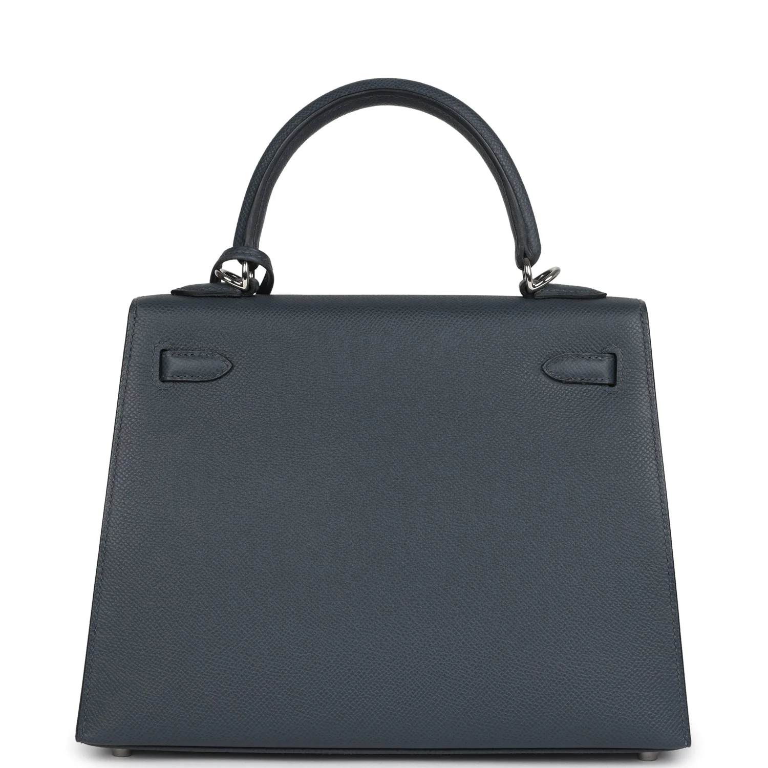 Replicate Hermes Kelly Sellier 25 Gris Misty Epsom Palladium Hardware(1:1 replica)