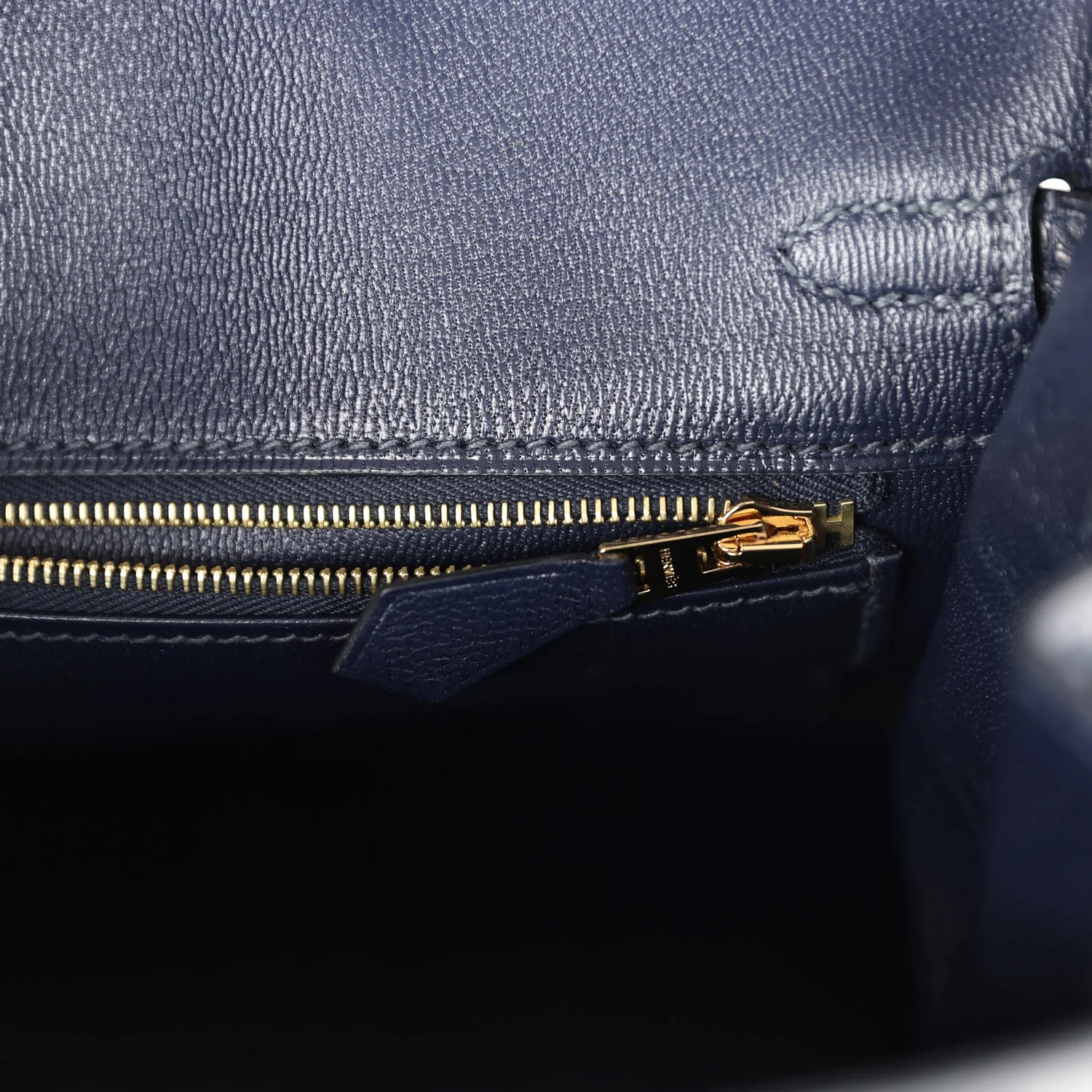 Replicate Hermes Birkin 25 Bleu Indigo Matte Alligator Gold Hardware(1:1 replica)