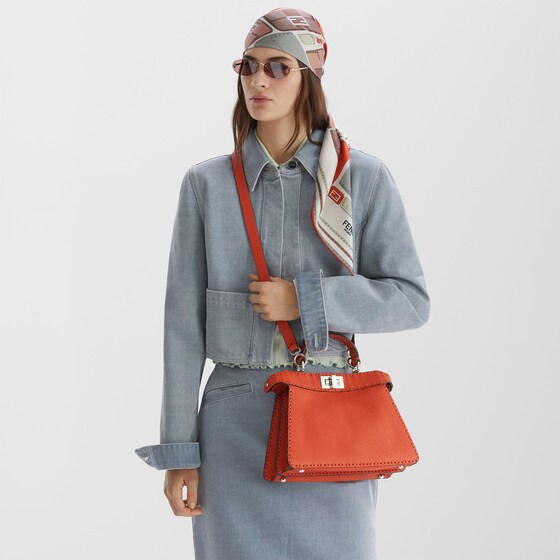 Replicate Peekaboo ISeeU Small With 556 Hand-Sewn Topstitches(1:1 replica)