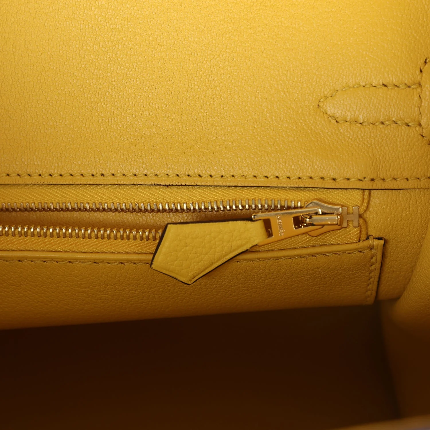 Replicate Hermes Birkin 25 Jaune de Naples Togo Gold Hardware(1:1 replica)