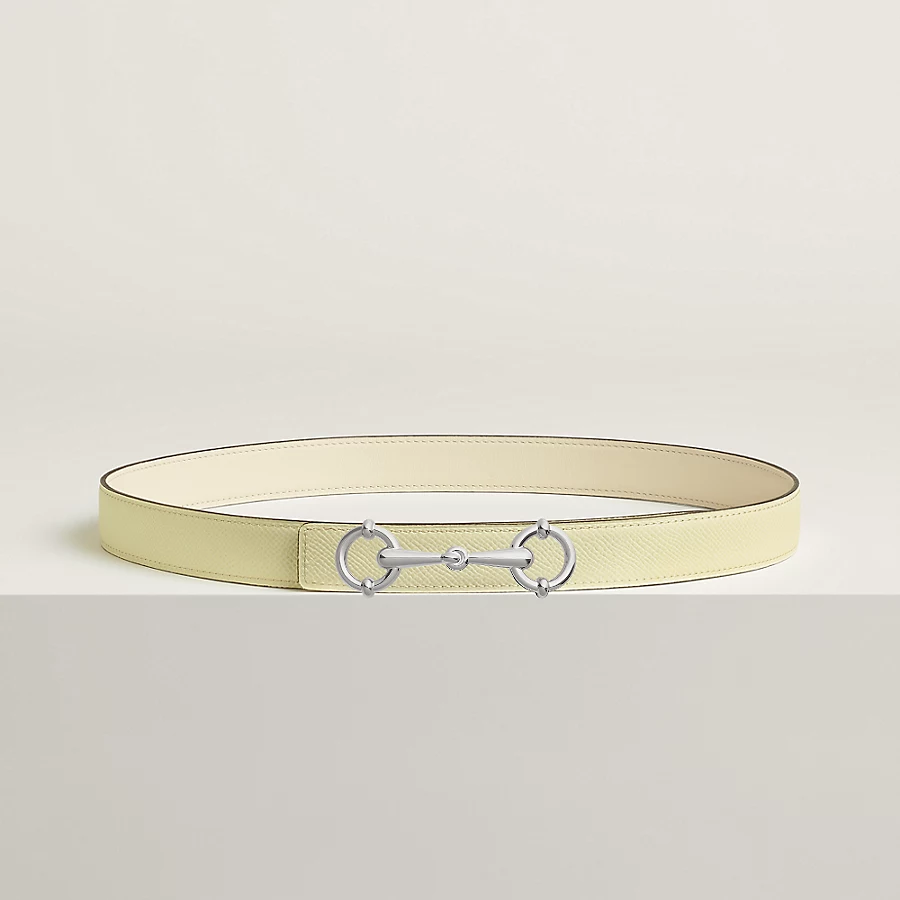 Replicate Lady Rider belt buckle   Reversible leather strap 24 mm(1:1 replica)