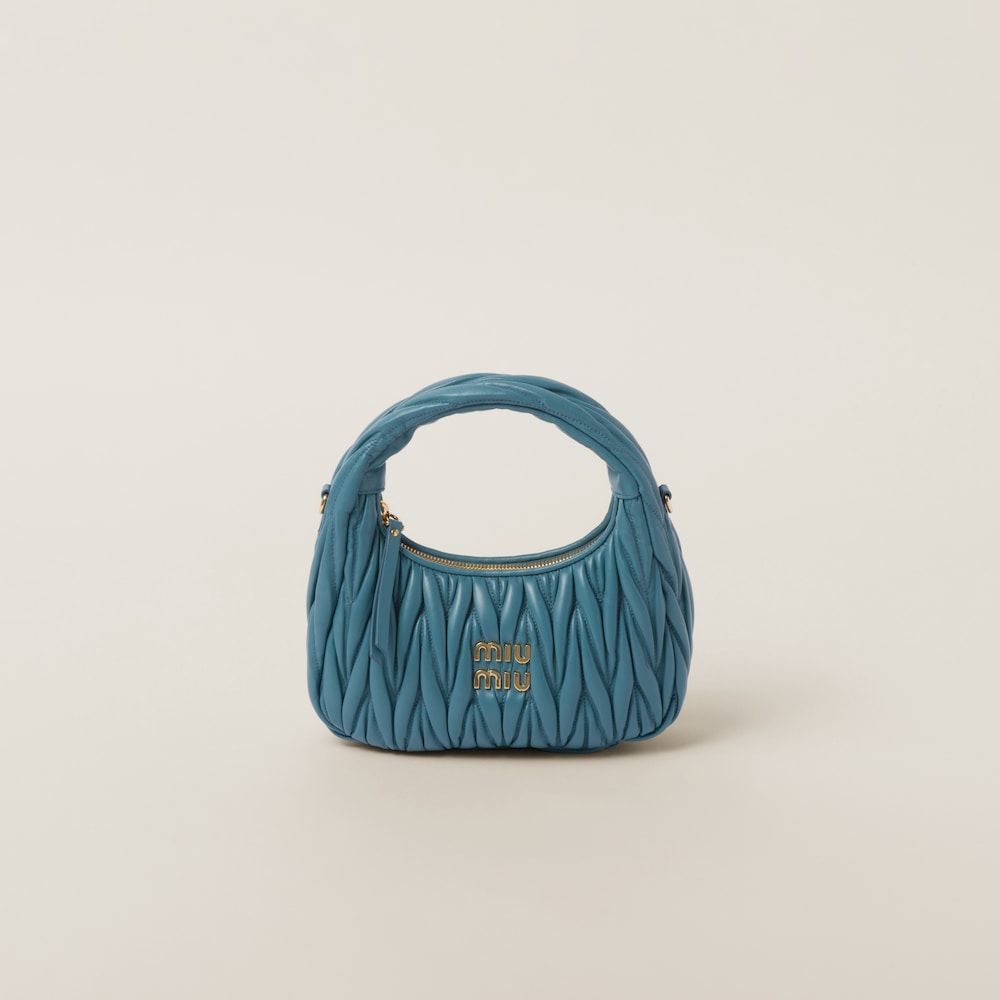 Replicate Wander matelassé nappa leather hobo bag(1:1 replica)