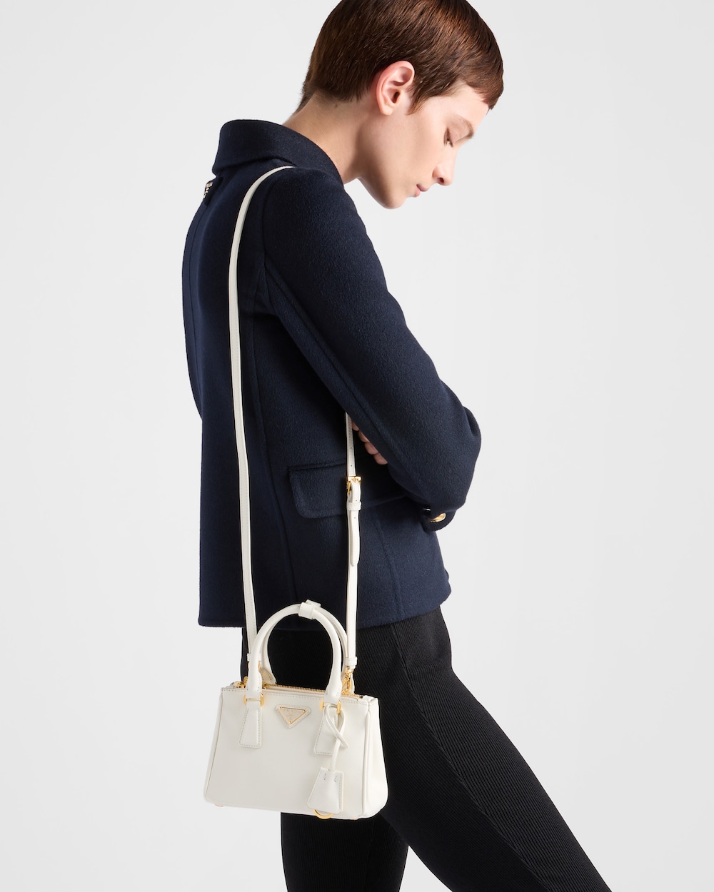 Replicate Prada Galleria Saffiano Leather Micro Bag(1:1 replica)