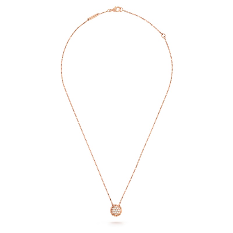 Replicate Perlée diamonds pendant(1:1 replica)