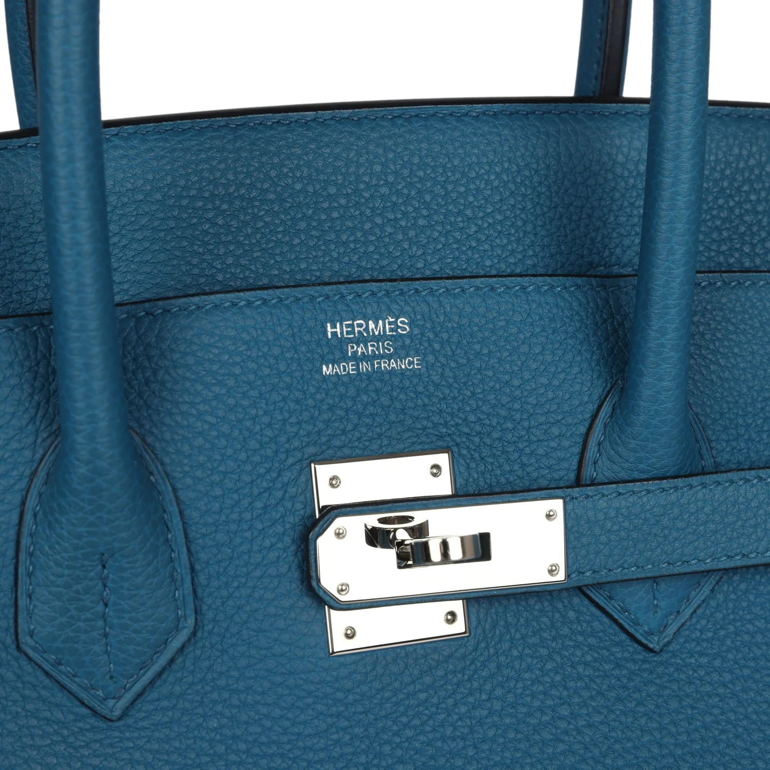 Replicate Hermes Birkin 35 Cobalt Togo Palladium Hardware(1:1 replica)