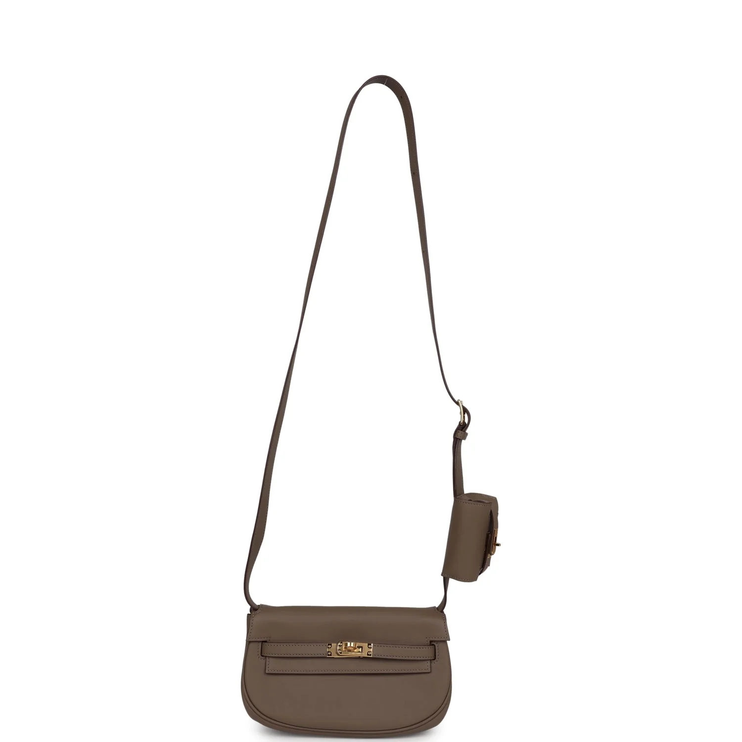 Replicate Hermes Kelly Moove Etoupe Swift Gold Hardware(1:1 replica)