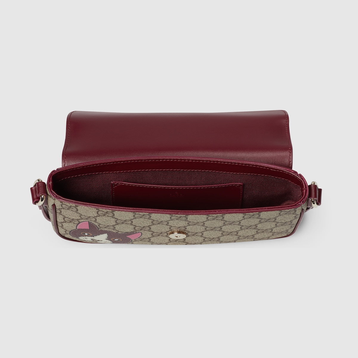 Replicate GG Mini Shoulder Bag With Cat Detail(1:1 replica)