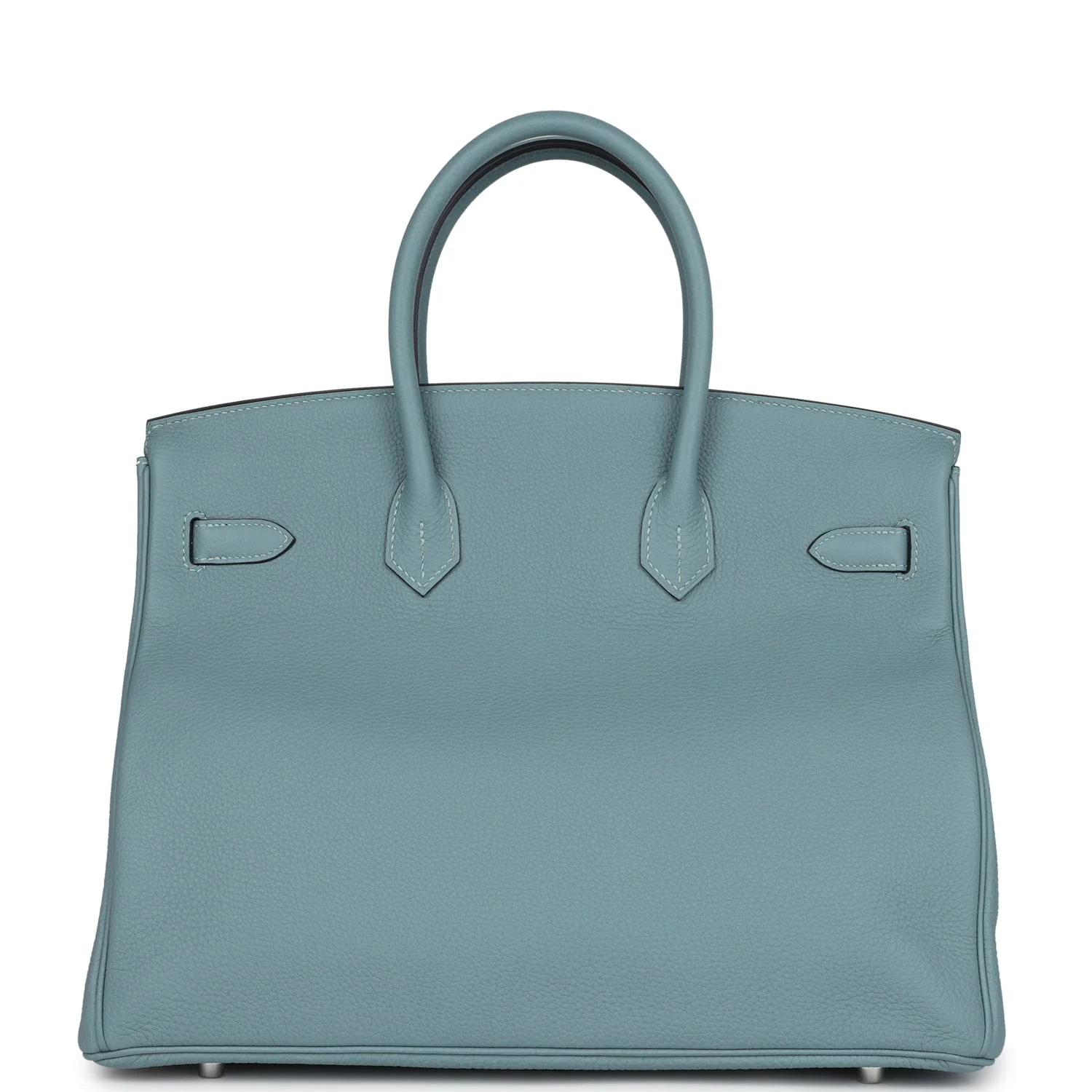 Replicate Hermes Birkin 35 Ciel Togo Palladium Hardware(1:1 replica)