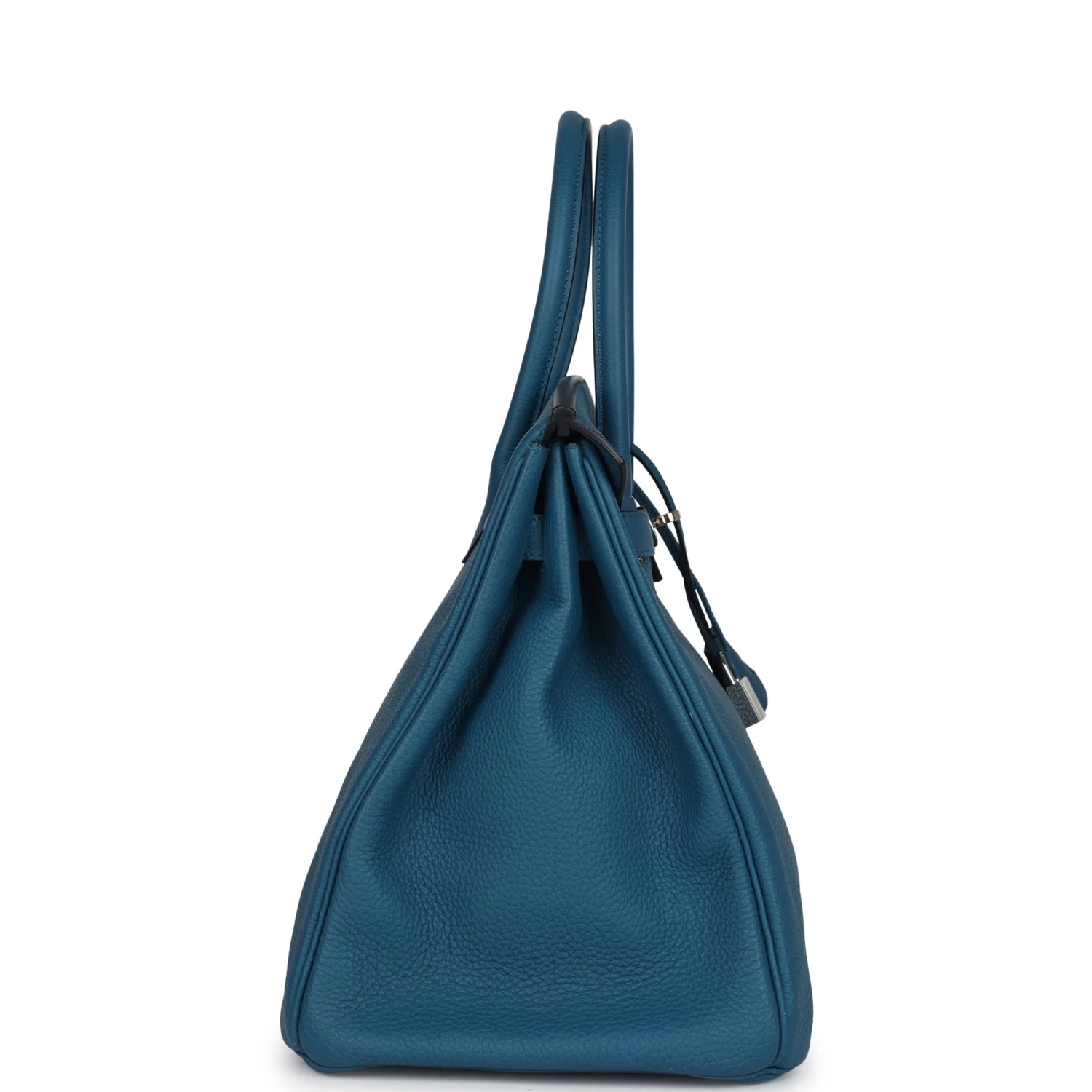 Replicate Hermes Birkin 35 Cobalt Togo Palladium Hardware(1:1 replica)