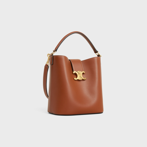 Replicate MEDIUM LOUISE BAG IN SMOOTH CALFSKIN TAN(1:1 replica)