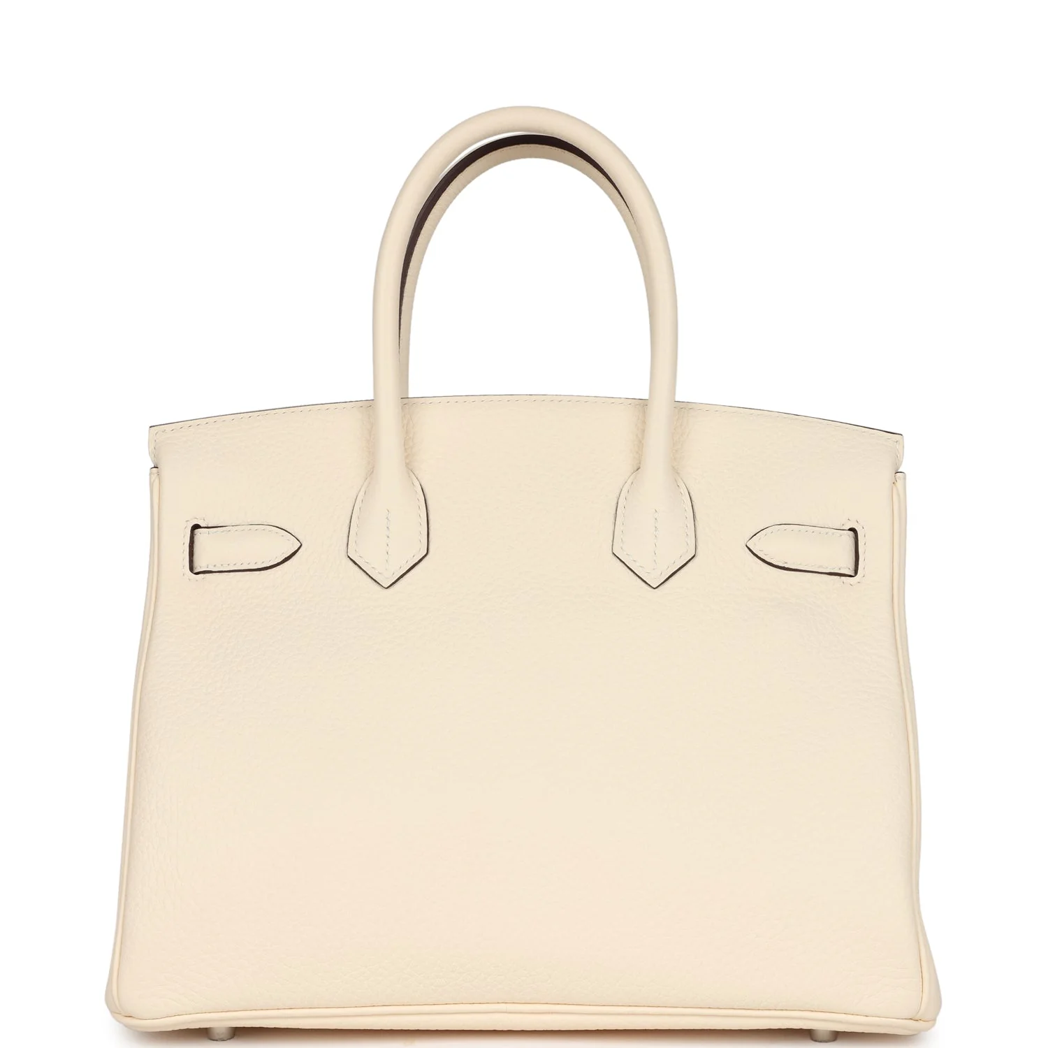 Replicate Hermes Birkin 30 Nata Clemence Palladium Hardware(1:1 replica)
