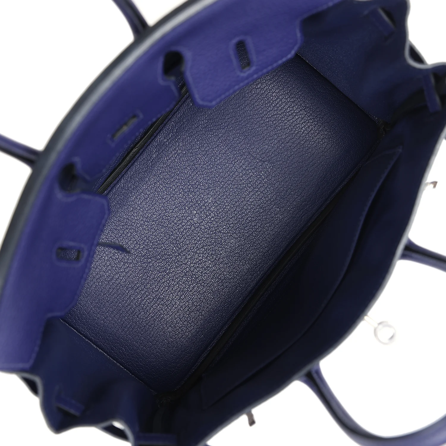 Replicate Hermes Birkin 25 Bleu Encre Togo Palladium Hardware(1:1 replica)