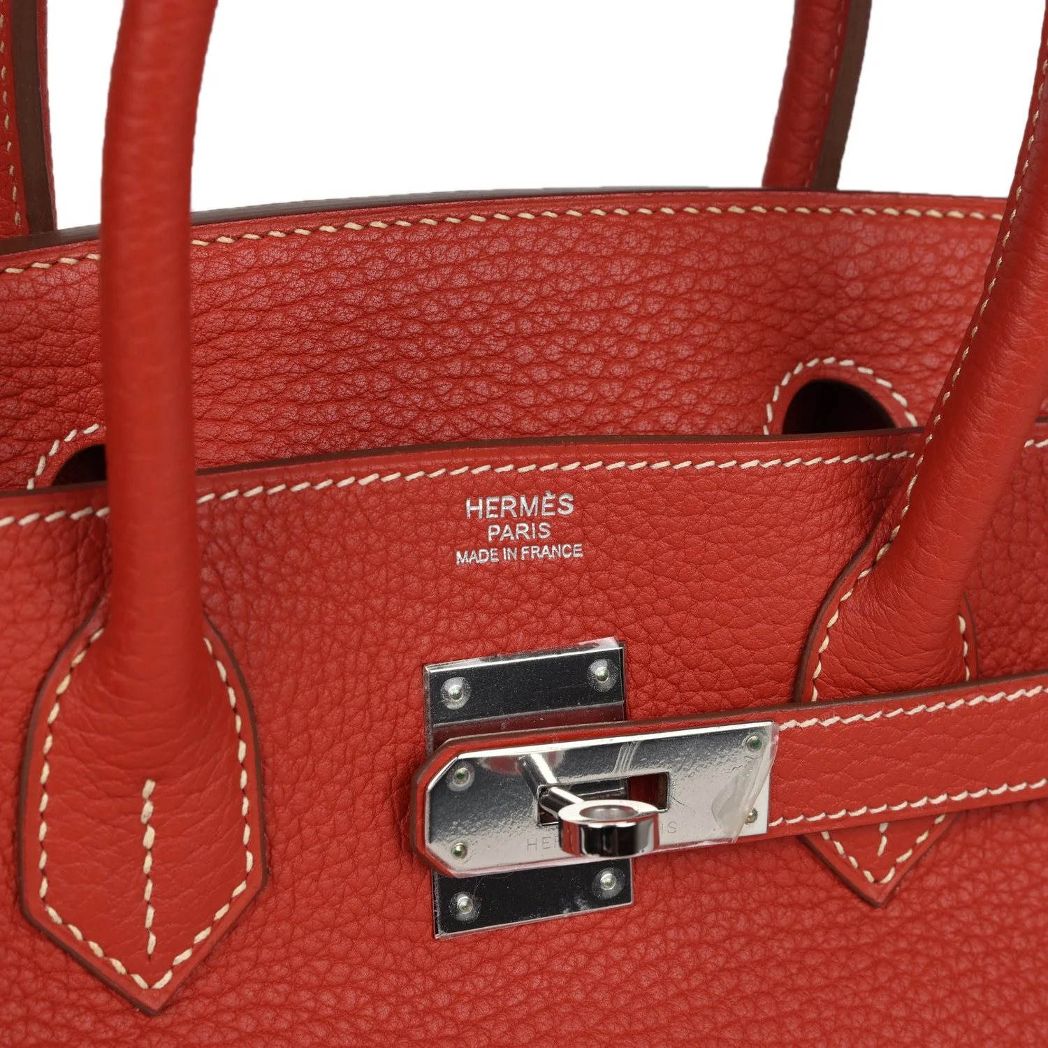Replicate Hermes Birkin 30 Sanguine Fjord Palladium Hardware(1:1 replica)