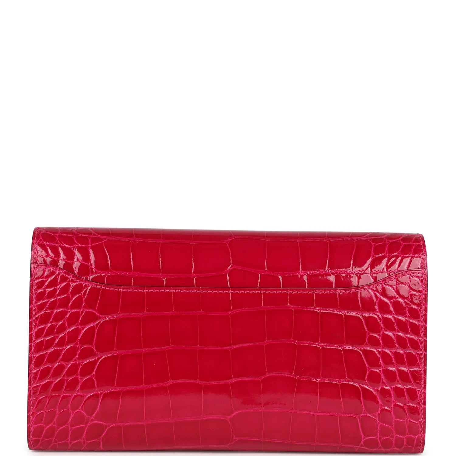 Replicate Hermes Constance Wallet To Go Rose Mexico Shiny Alligator Palladium Hardware(1:1 replica)