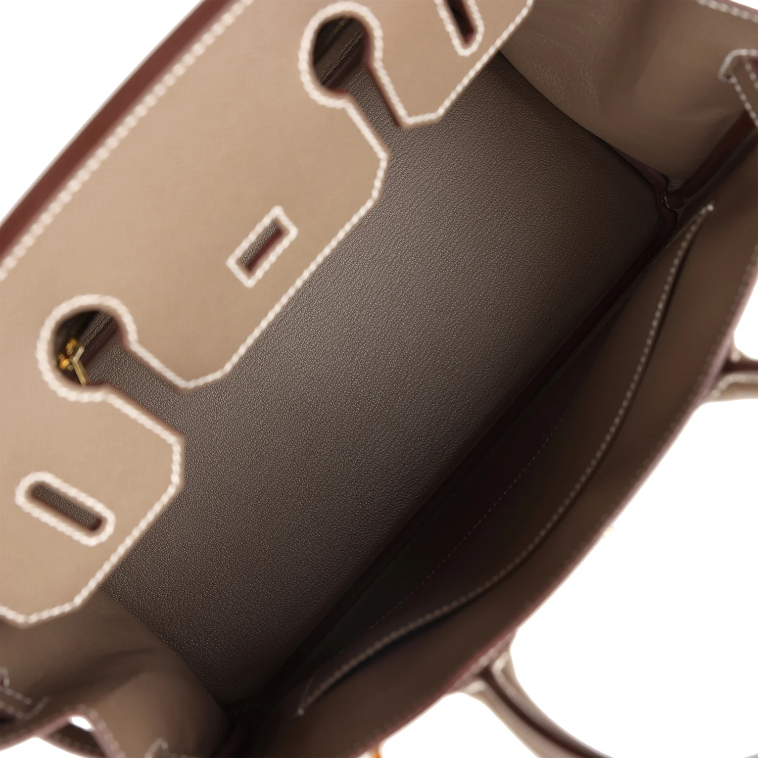 Replicate Hermes Birkin 30 Etoupe Epsom Gold Hardware(1:1 replica)