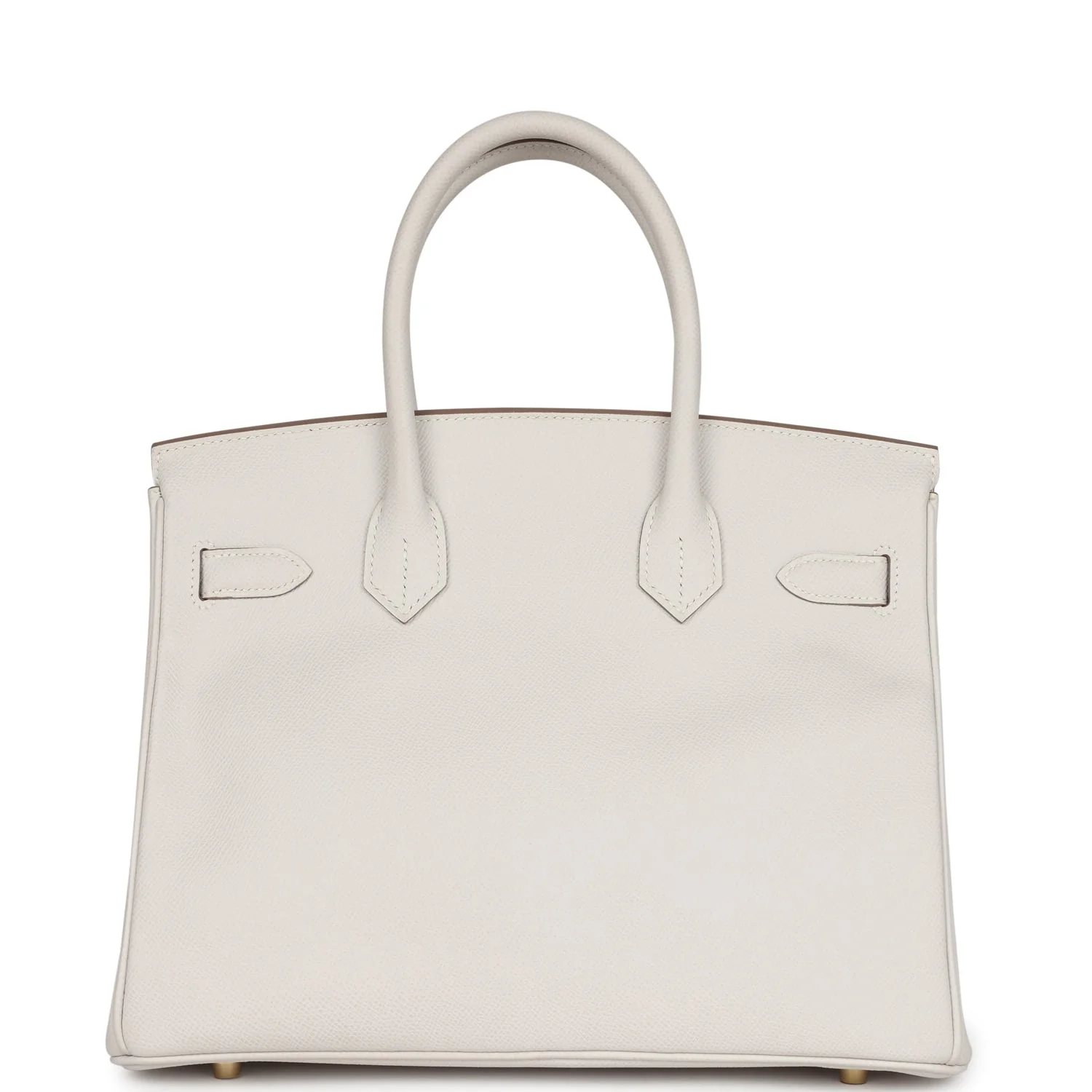 Replicate Hermes Birkin 30 Gris Pale Epsom Gold Hardware(1:1 replica)