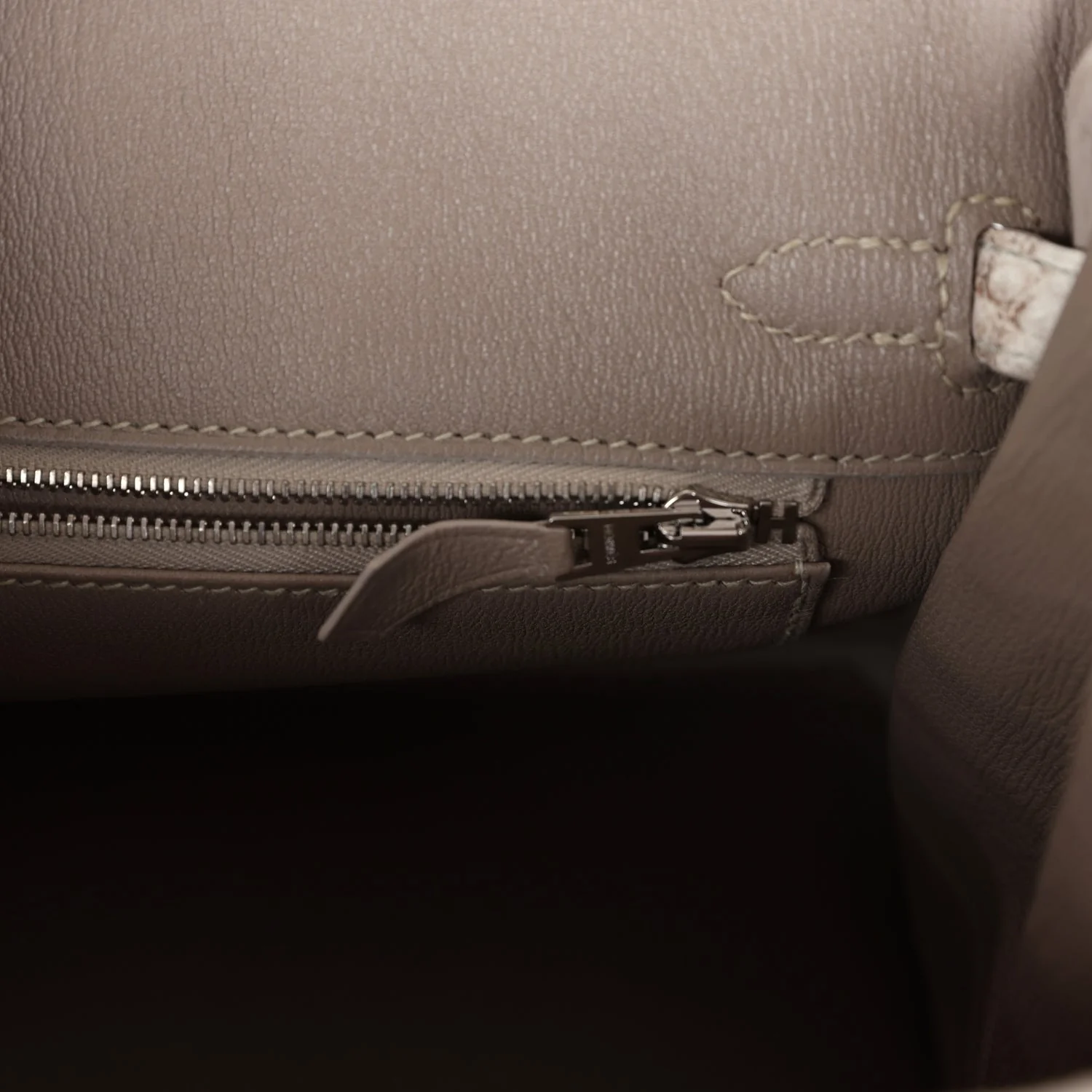 Replicate Hermes Birkin 25 Himalaya Niloticus Crocodile Palladium Hardware(1:1 replica)