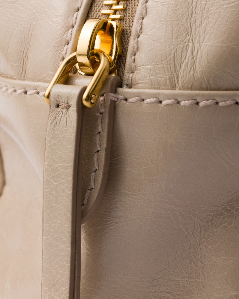 Replicate Prada Dangle Medium Leather Top-Handle Bag(1:1 replica)