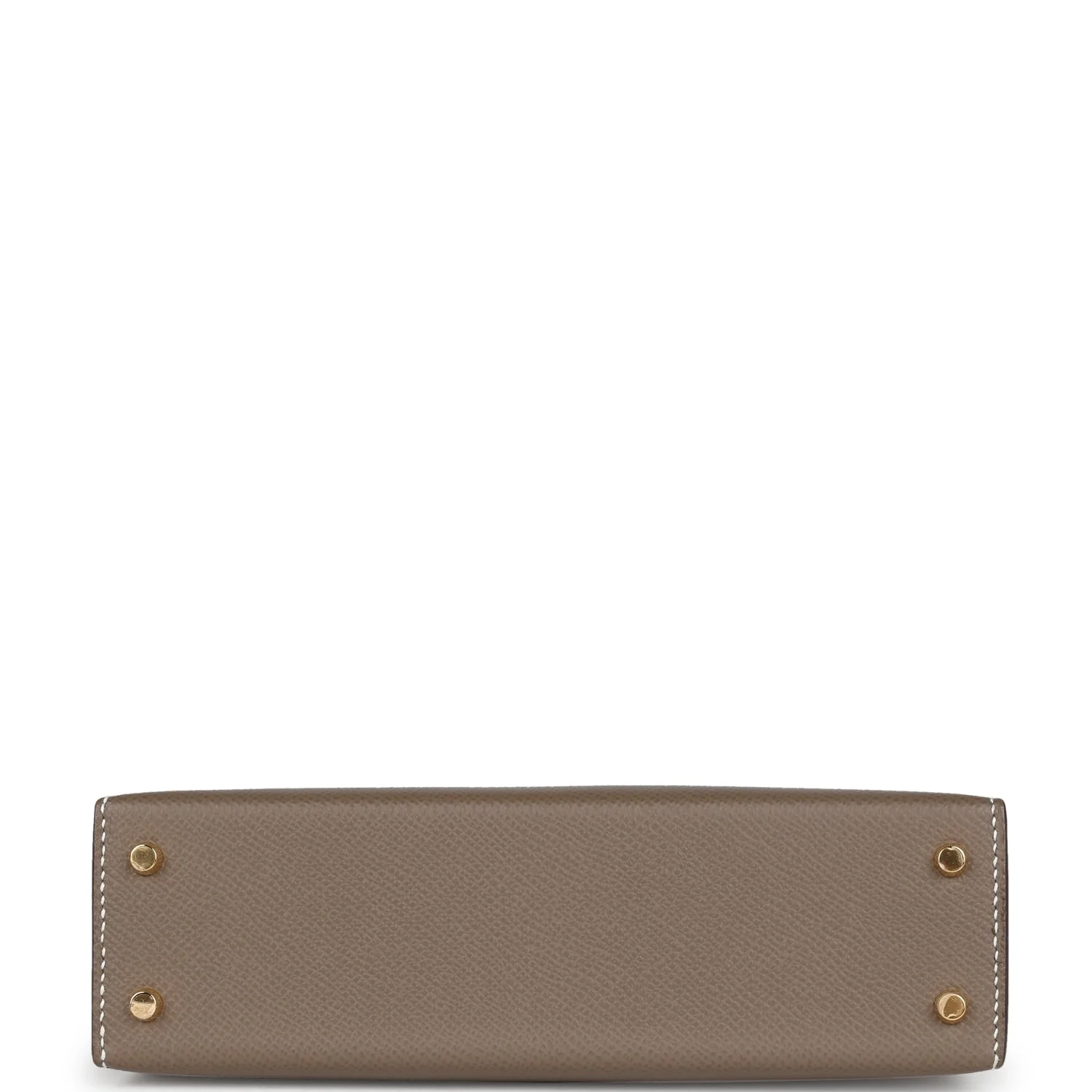 Replicate Hermes Kelly Sellier 20 Etoupe Epsom Gold Hardware(1:1 replica)