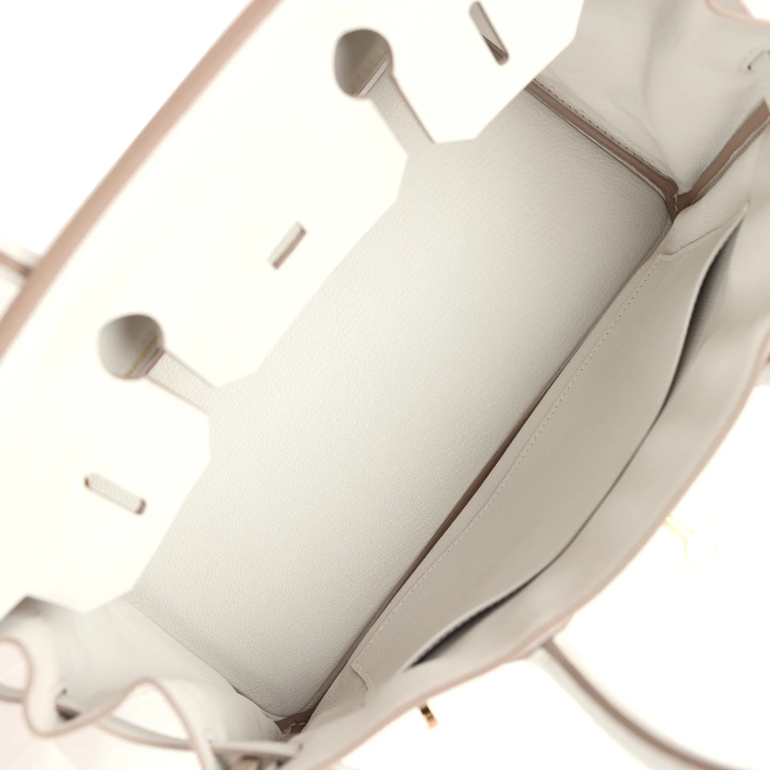 Replicate Hermes Birkin 30 Gris Perle Togo Gold Hardware(1:1 replica)