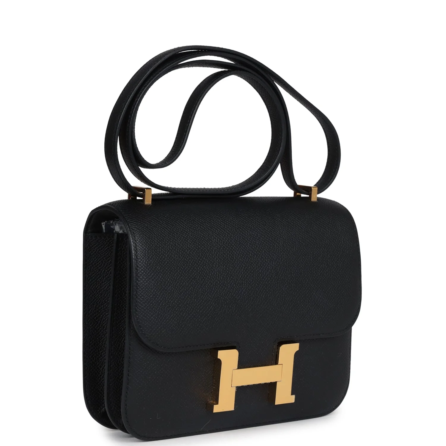 Replicate Hermes Constance 18 Black Epsom Gold Hardware(1:1 replica)