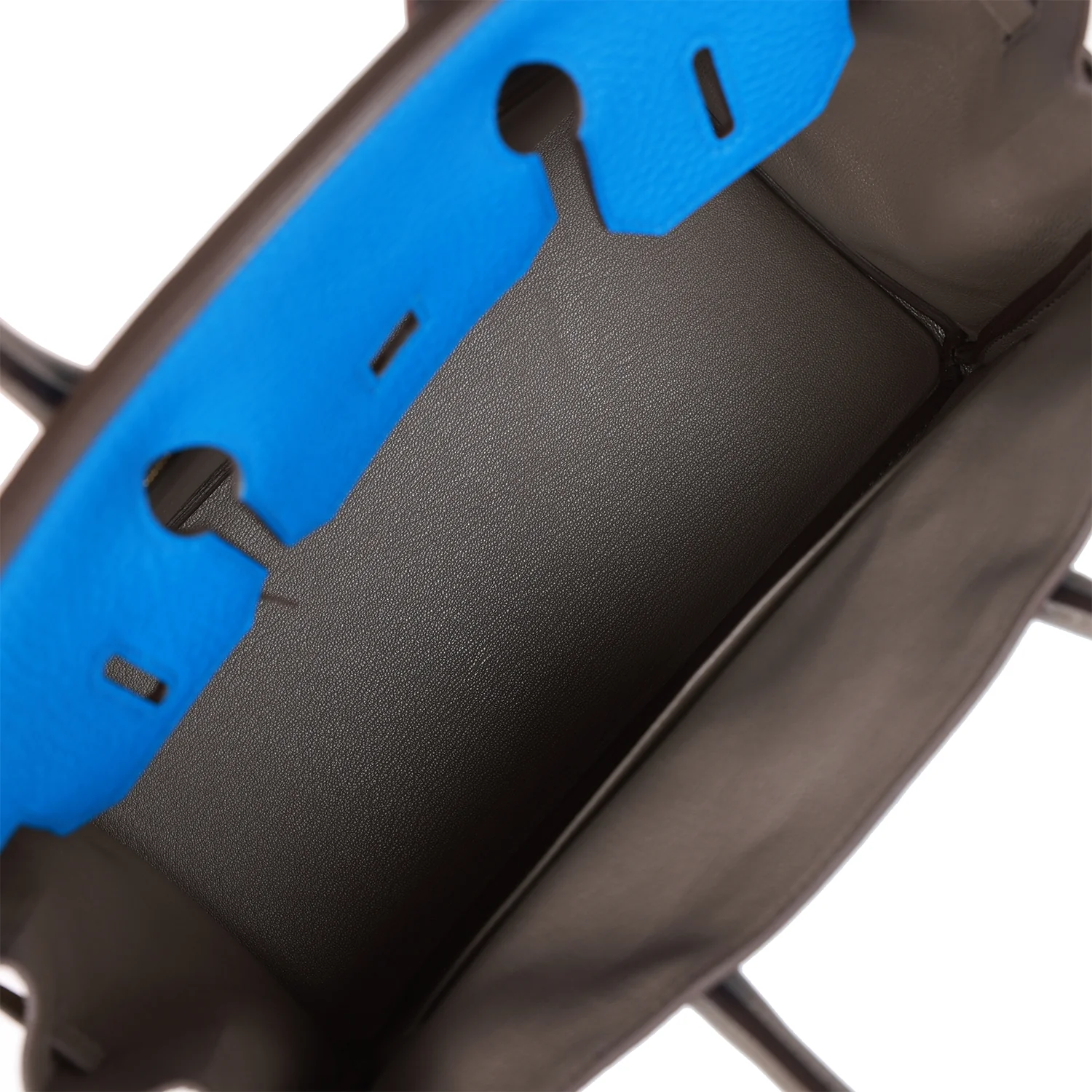 Replicate Hermes Special Order (HSS) Birkin 30 Bleu Electric and Etain Clemence Brushed Gold Hardware(1:1 replica)