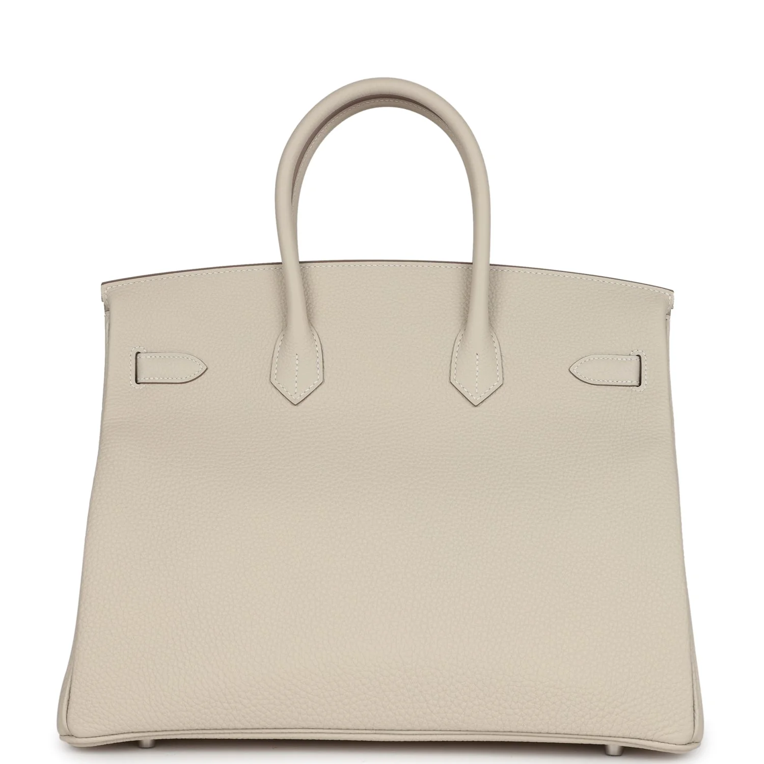 Replicate Hermes Birkin 35 Craie Togo Palladium Hardware(1:1 replica)