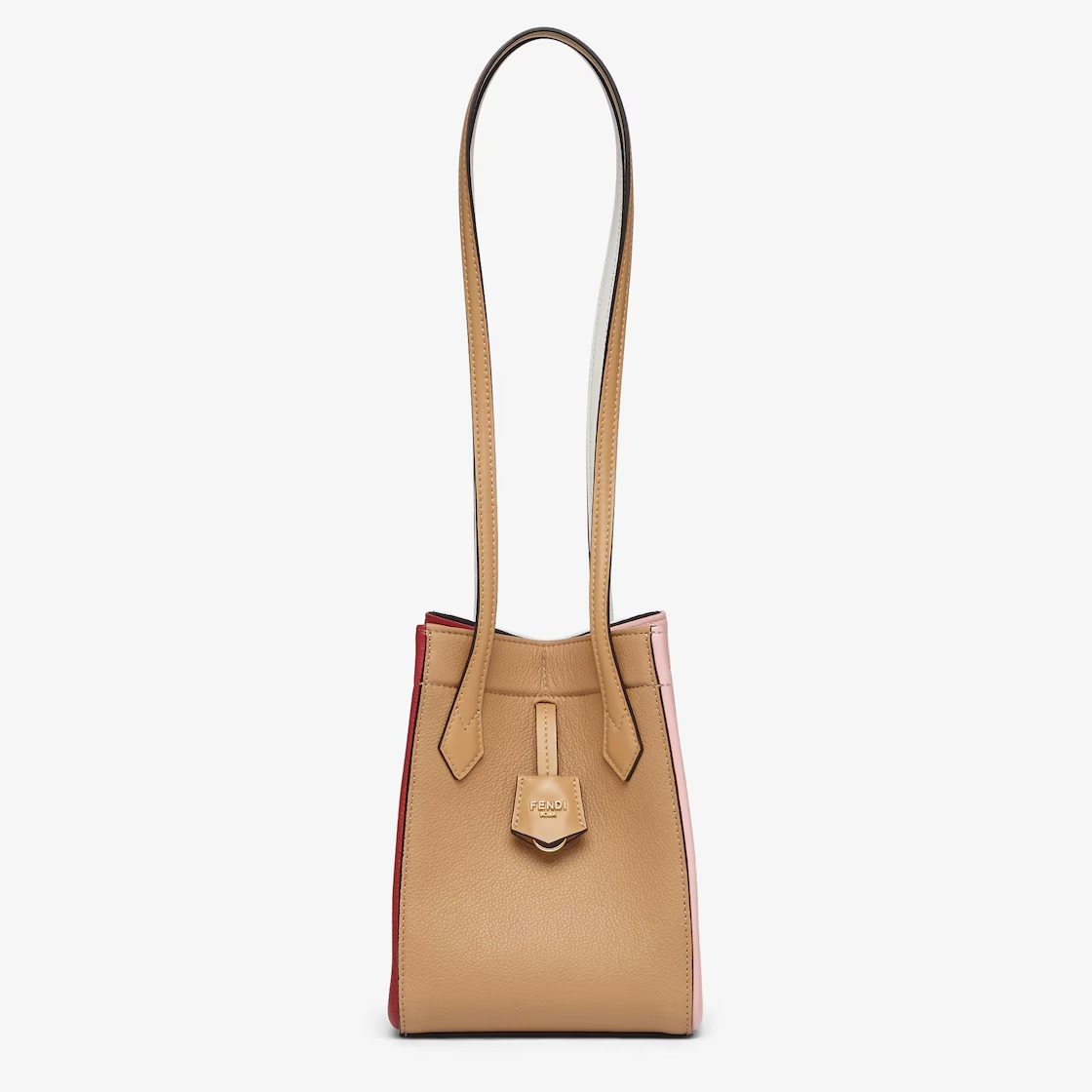 Replicate Fendi Origami Mini Multicolour Leather Mini Bag That Can Be Transformed(1:1 replica)