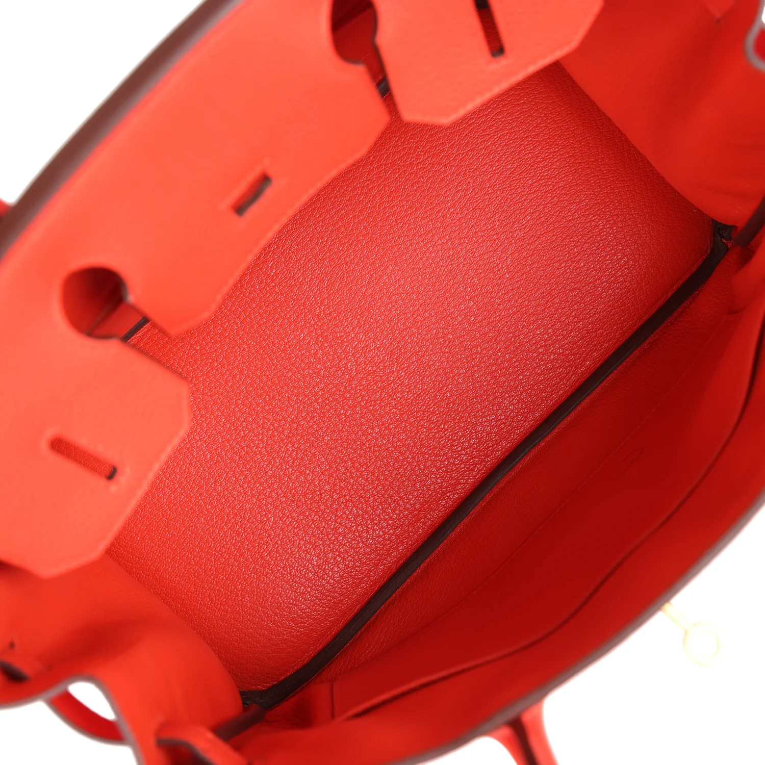 Replicate Hermes Birkin 30 Capucine Togo Gold Hardware(1:1 replica)