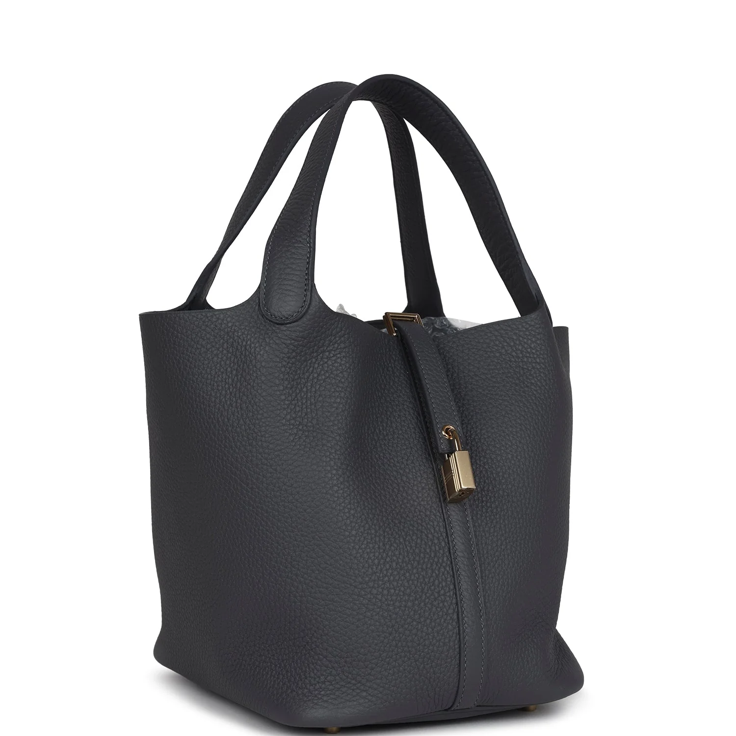 Replicate Hermes Picotin Lock 22 Ardoise Clemence Permabrass Hardware(1:1 replica)