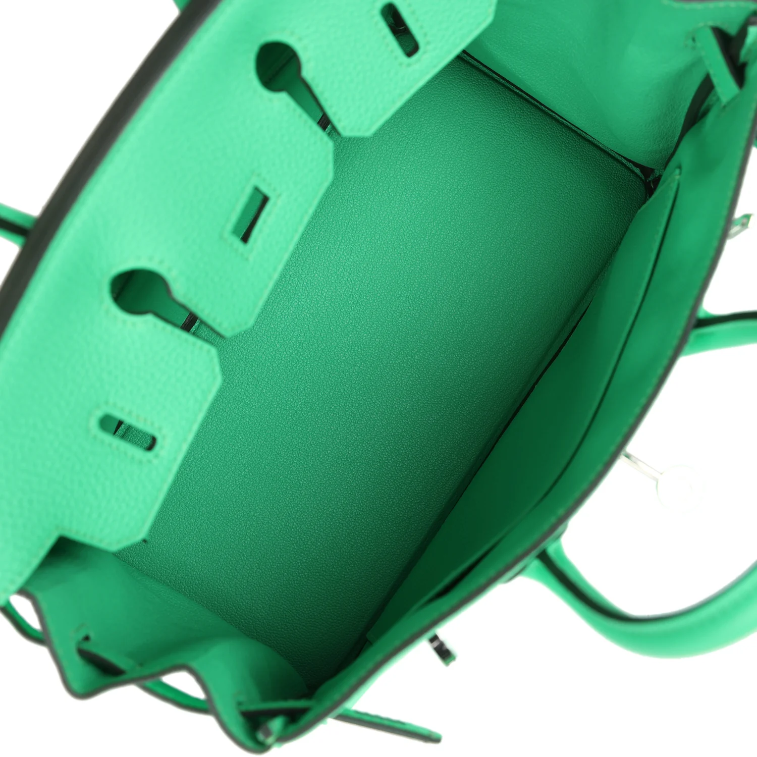 Replicate Hermes Birkin 25 Vert Comics Togo Palladium Hardware(1:1 replica)